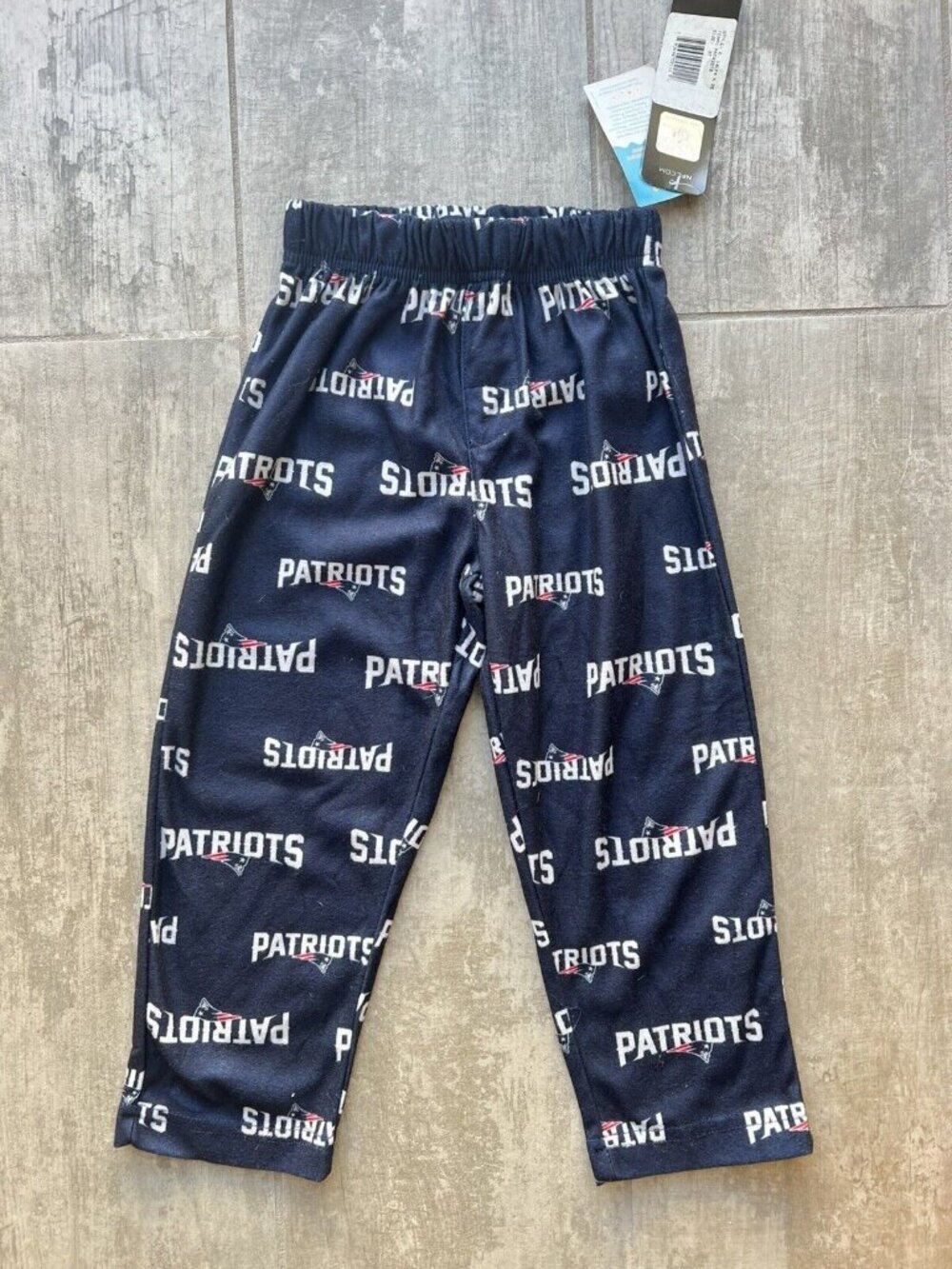 New England Patriots Boys Girls  Sleep Pants New Kids Youth Toddler Fleece 3T